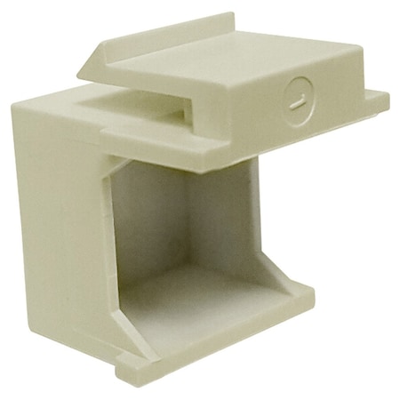 Quest Technology International Blank Keystone Insert - Ivory NIN-1107